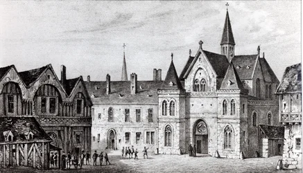 Die Sorbonne im Jahr 1550